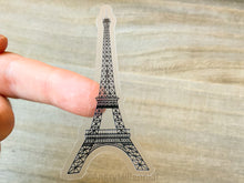 Load image into Gallery viewer, Eiffel Tower Vinyl Sticker | Computer Decal | Paris France Sticker | Line Drawing
