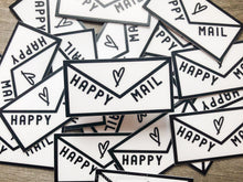 Load image into Gallery viewer, Happy Mail Vinyl Sticker | Cute Snail Mail Sticker
