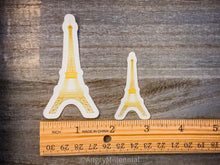 Load image into Gallery viewer, Eiffel Tower Vinyl Sticker | Computer Decal | Paris France Sticker | Line Drawing

