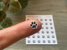 Load image into Gallery viewer, Small Paw Print Stickers
