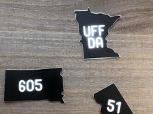 Load image into Gallery viewer, Minnesota Uffda Sticker | Midwest Scandinavian Sticker
