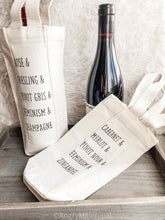 Load image into Gallery viewer, Canvas Feminist Wine Tote
